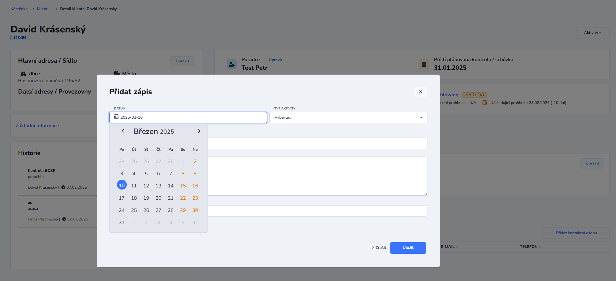 Digitální podpis zákazníka a evidence materiálu - moderní řízení servisu